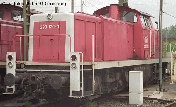 Kein weiteres Foto der Lok 170 vorhanden