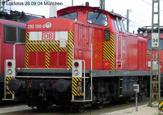 Kein weiteres Foto der Lok 190 vorhanden
