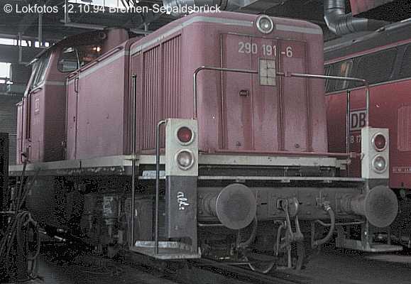 Kein weiteres Foto der Lok 191 vorhanden