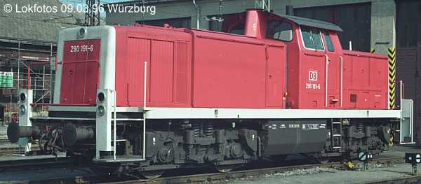Kein weiteres Foto der Lok 191 vorhanden
