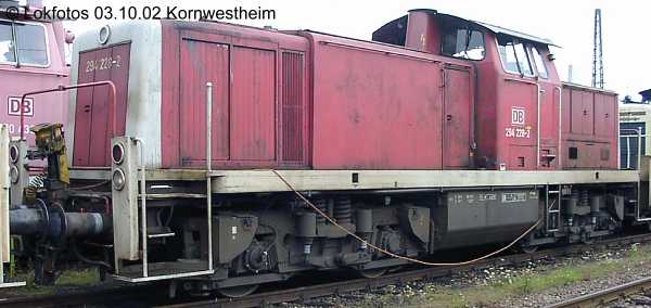 Kein weiteres Foto der Lok 228 vorhanden