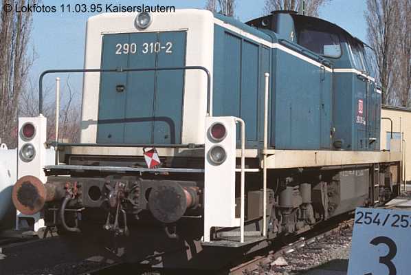 Kein weiteres Foto der Lok 310 vorhanden