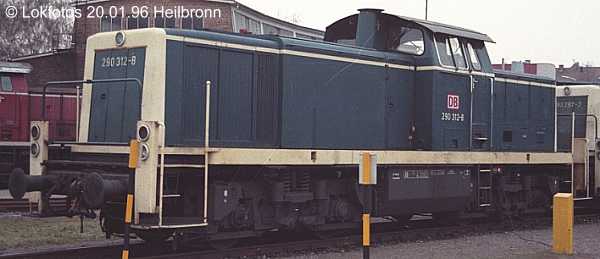 Kein weiteres Foto der Lok 312 vorhanden