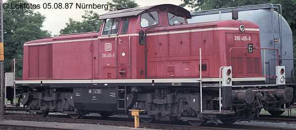 Kein weiteres Foto der Lok 405 vorhanden