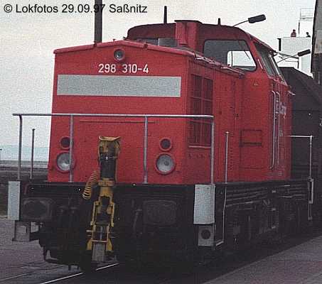 Kein weiteres Foto der Lok 310 vorhanden