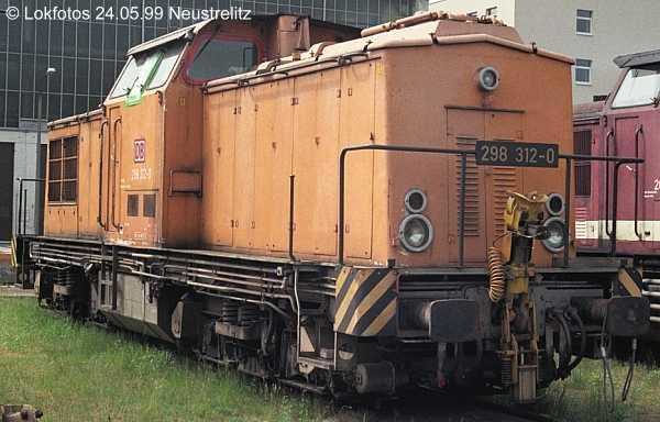 Kein weiteres Foto der Lok 312 vorhanden