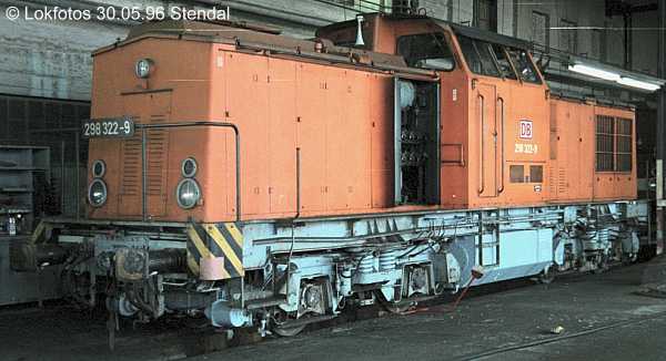 Kein weiteres Foto der Lok 322 vorhanden