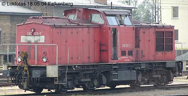 Kein weiteres Foto der Lok 323 vorhanden