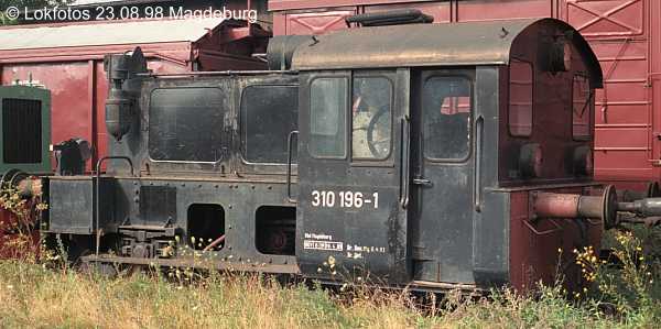 Kein weiteres Foto der Lok 196 vorhanden