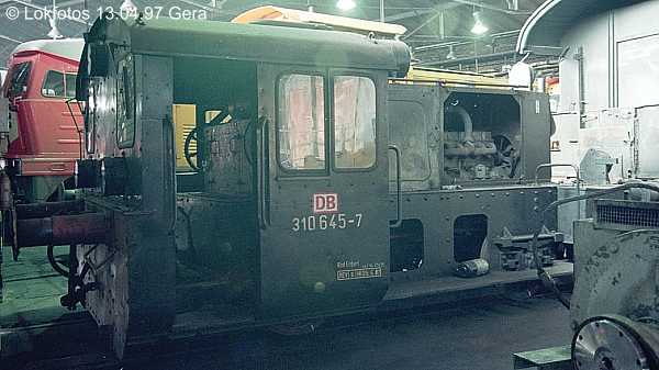 Kein weiteres Foto der Lok 645 vorhanden