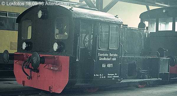 Kein weiteres Foto der Lok 711 vorhanden