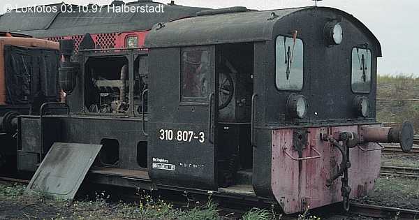 Kein weiteres Foto der Lok 807 vorhanden
