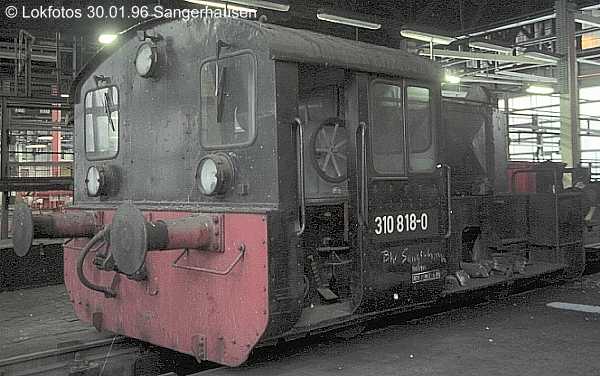 Kein weiteres Foto der Lok 818 vorhanden