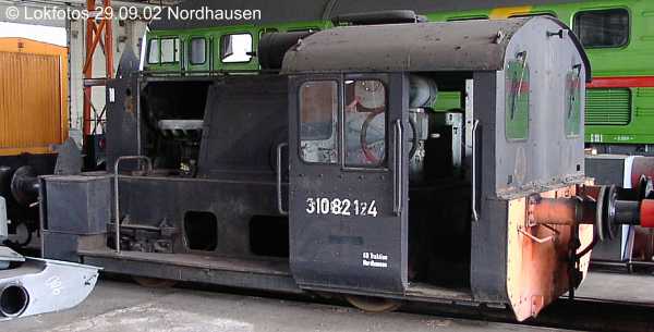 Kein weiteres Foto der Lok 821 vorhanden