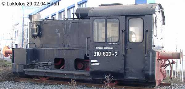Kein weiteres Foto der Lok 822 vorhanden