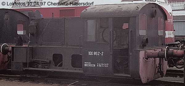 Kein weiteres Foto der Lok 862 vorhanden