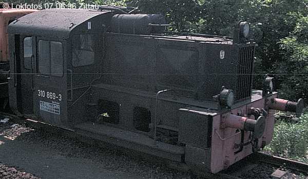 Kein weiteres Foto der Lok 869 vorhanden