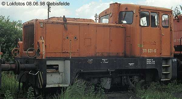 Kein weiteres Foto der Lok 631 vorhanden