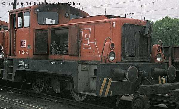 Kein weiteres Foto der Lok 684 vorhanden