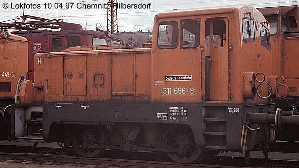 Kein weiteres Foto der Lok 696 vorhanden