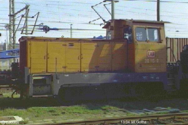 Kein weiteres Foto der Lok 115 vorhanden
