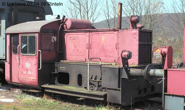 Kein weiteres Foto der Lok 250 vorhanden