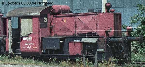 Kein weiteres Foto der Lok 417 vorhanden