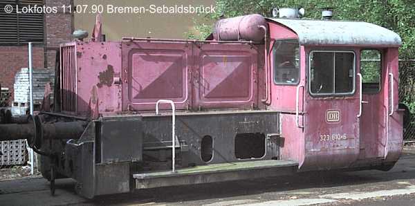 Kein weiteres Foto der Lok 610 vorhanden