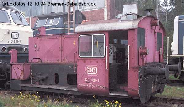 Kein weiteres Foto der Lok 706 vorhanden