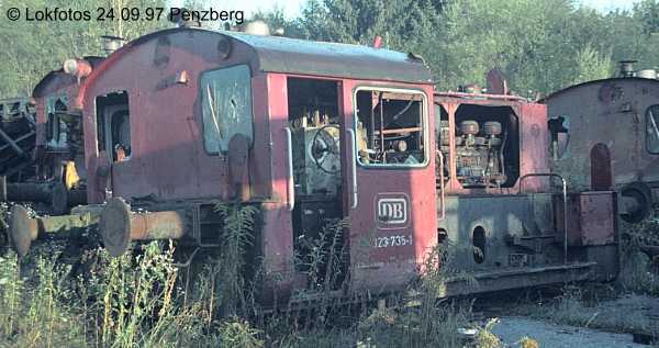 Kein weiteres Foto der Lok 735 vorhanden