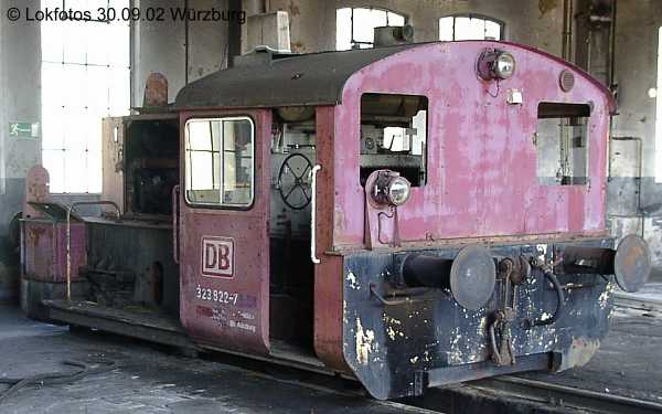 Kein weiteres Foto der Lok 822 vorhanden