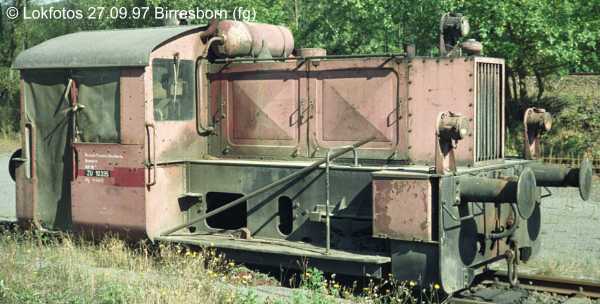 Kein weiteres Foto der Lok 833 vorhanden