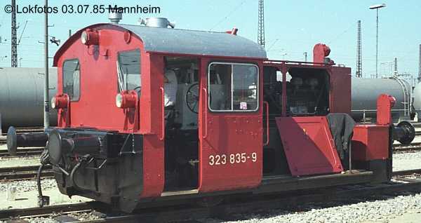 Kein weiteres Foto der Lok 835 vorhanden