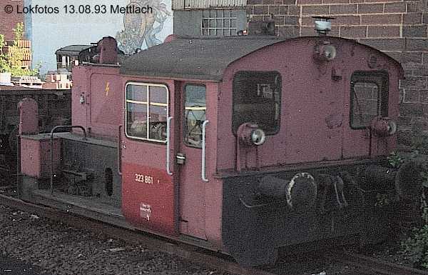 Kein weiteres Foto der Lok 861 vorhanden