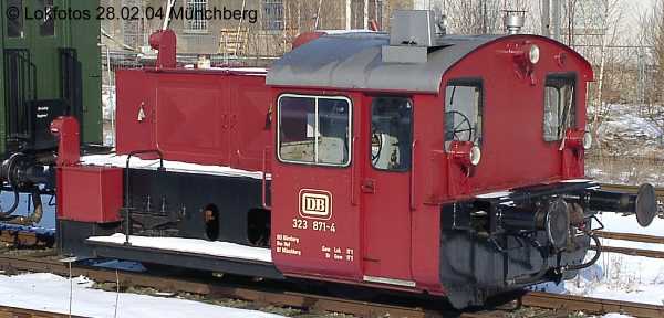 Kein weiteres Foto der Lok 871 vorhanden