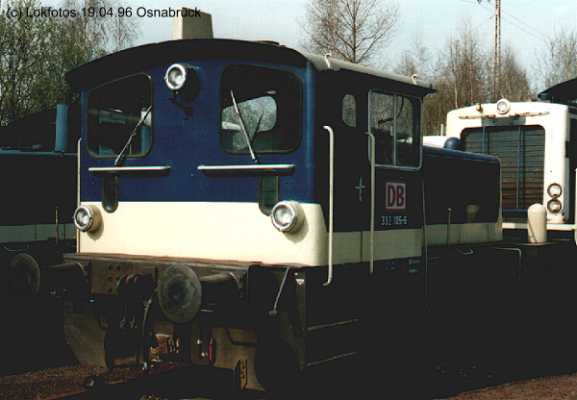 Kein weiteres Foto der Lok 105 vorhanden