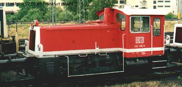 Kein weiteres Foto der Lok 219 vorhanden