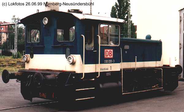Kein weiteres Foto der Lok 220 vorhanden