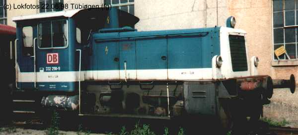 Kein weiteres Foto der Lok 298 vorhanden