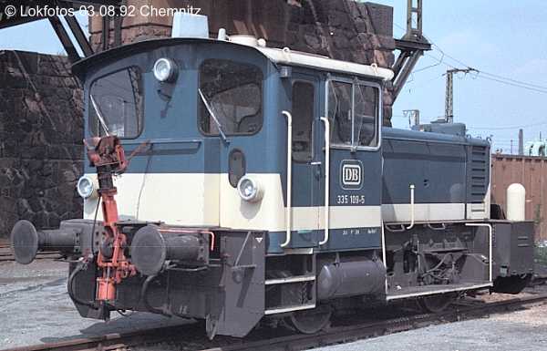 Kein weiteres Foto der Lok 109 vorhanden