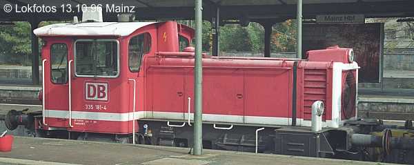 Kein weiteres Foto der Lok 181 vorhanden