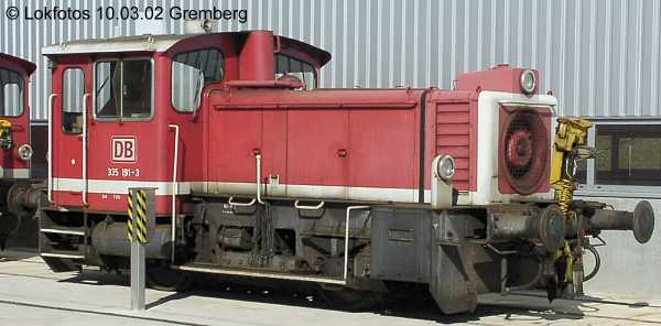 Kein weiteres Foto der Lok 191 vorhanden