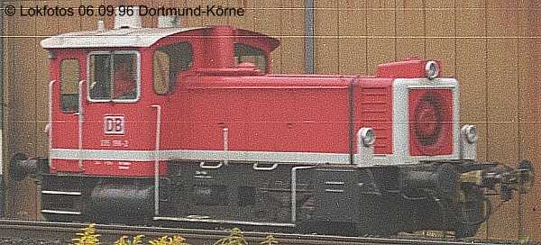 Kein weiteres Foto der Lok 196 vorhanden