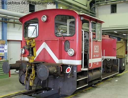 Kein weiteres Foto der Lok 212 vorhanden