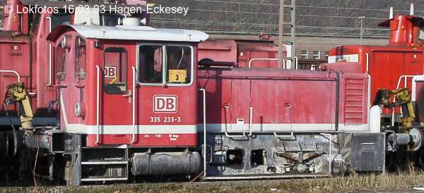 Kein weiteres Foto der Lok 233 vorhanden