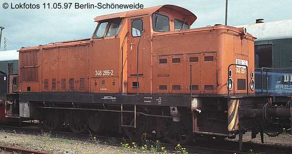 Kein weiteres Foto der Lok 265 vorhanden