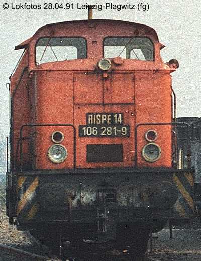 Kein weiteres Foto der Lok 281 vorhanden