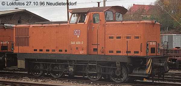 Kein weiteres Foto der Lok 406 vorhanden