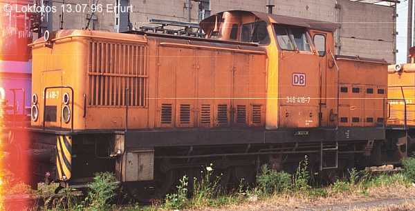 Kein weiteres Foto der Lok 418 vorhanden