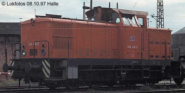 Kein weiteres Foto der Lok 419 vorhanden
